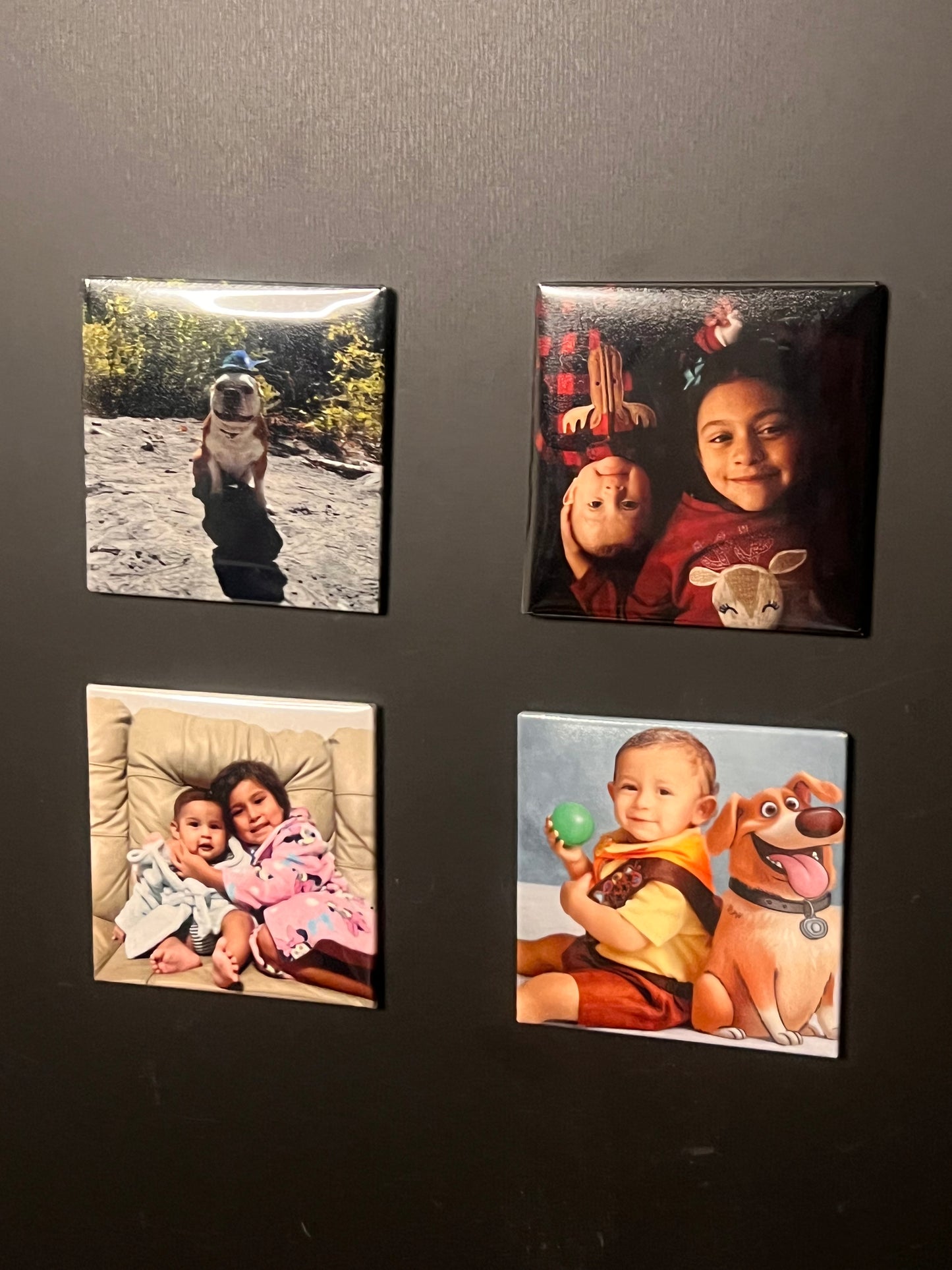 Custom Photo Magnet 2x2 – Personalized Fridge Magnet (Set of 4)