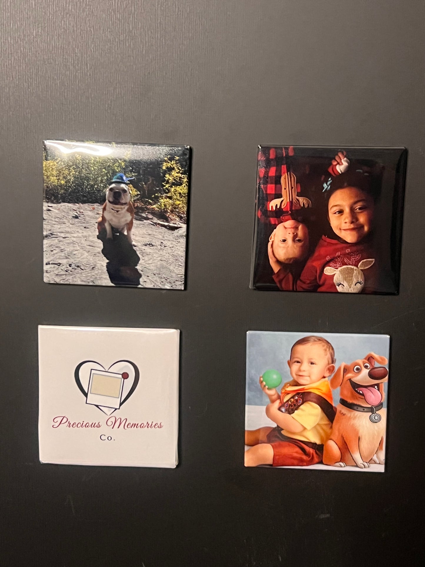 Custom Photo Magnet 2x2 – Personalized Fridge Magnet (Set of 4)