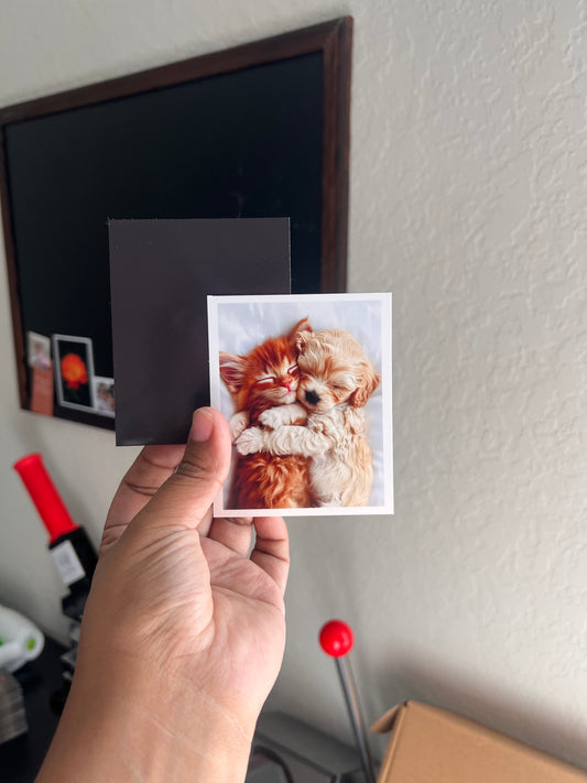 Custom Flexible Photo Magnet- Medium